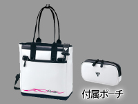 タックルトートバッグ【ホワイト×マゼンタ】